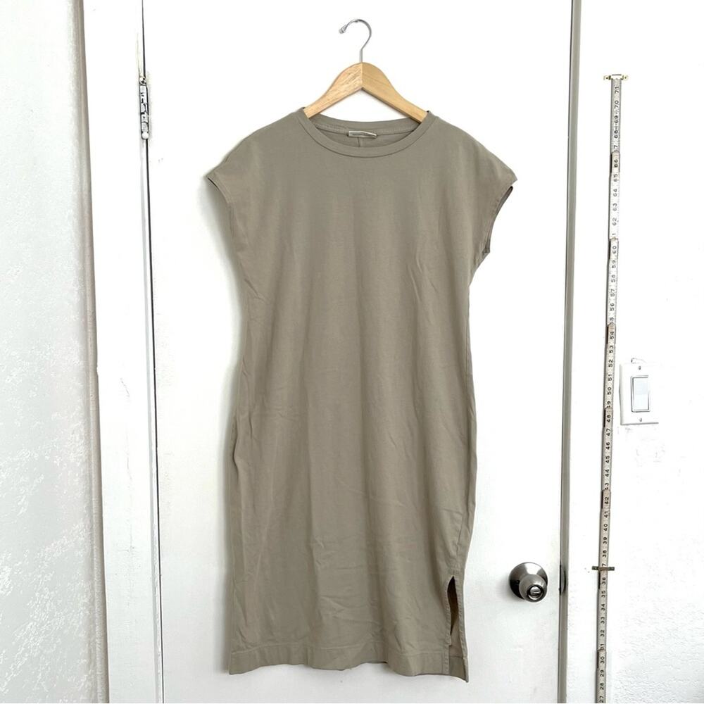 Freedom Company Taupe Midi Tank Dress M